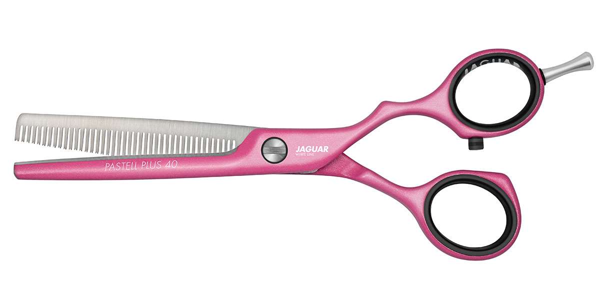Ciseaux sculpteur Jaguar Pastell Plus offset Candy
