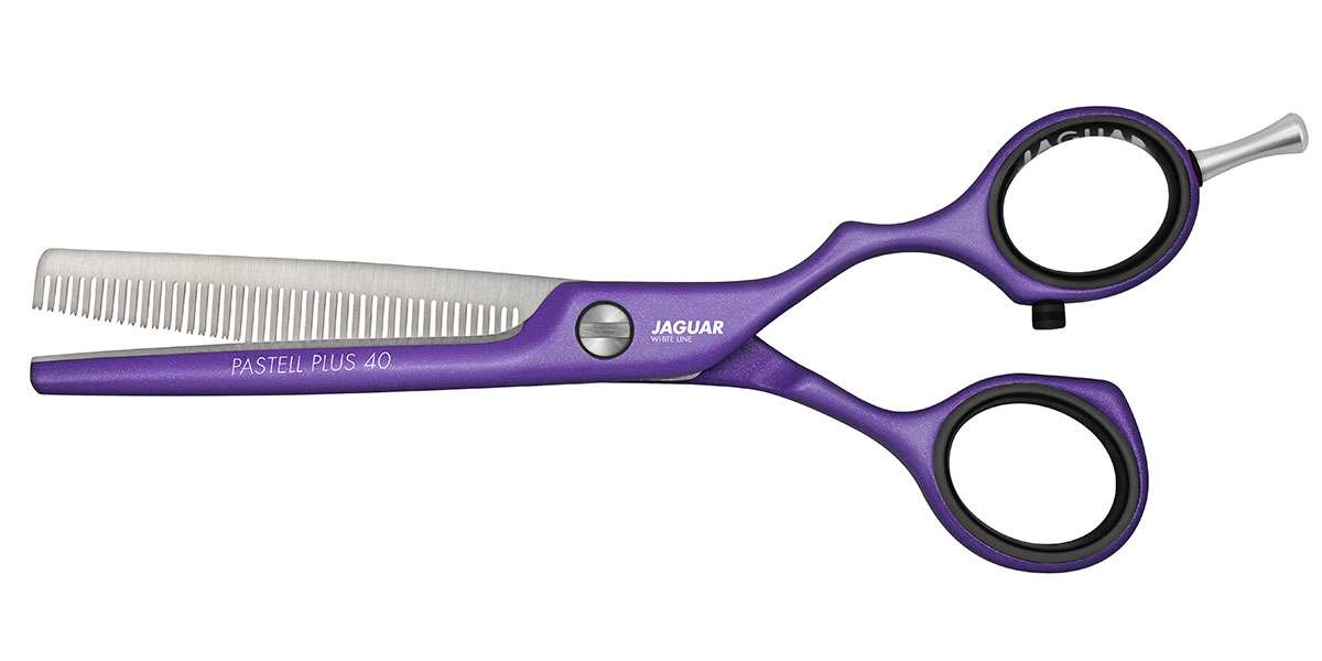 Ciseaux sculpteur Jaguar Pastell Plus offset Viola