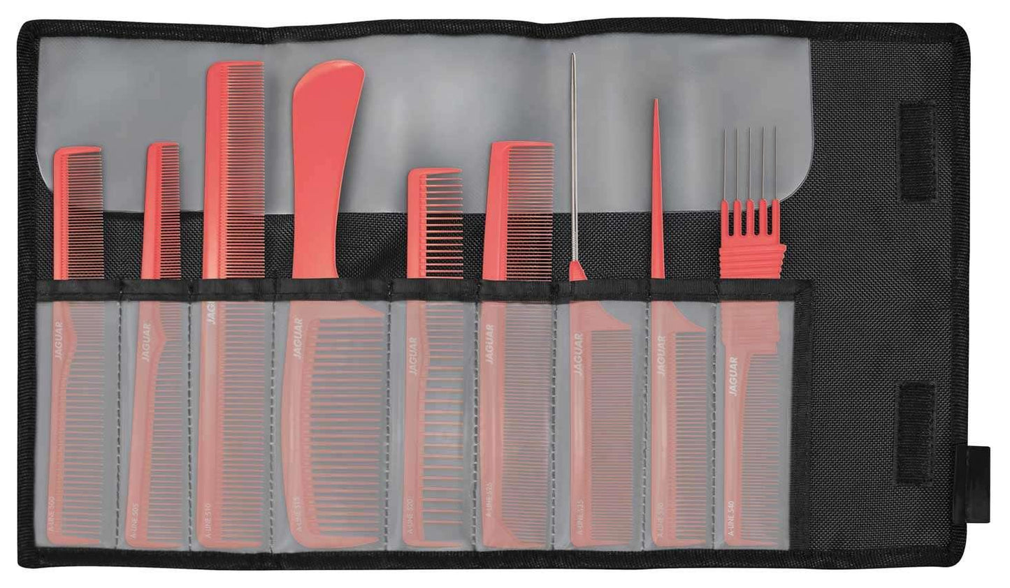 Set de peignes Jaguar A-Line Coral - Ciseaux Premium®