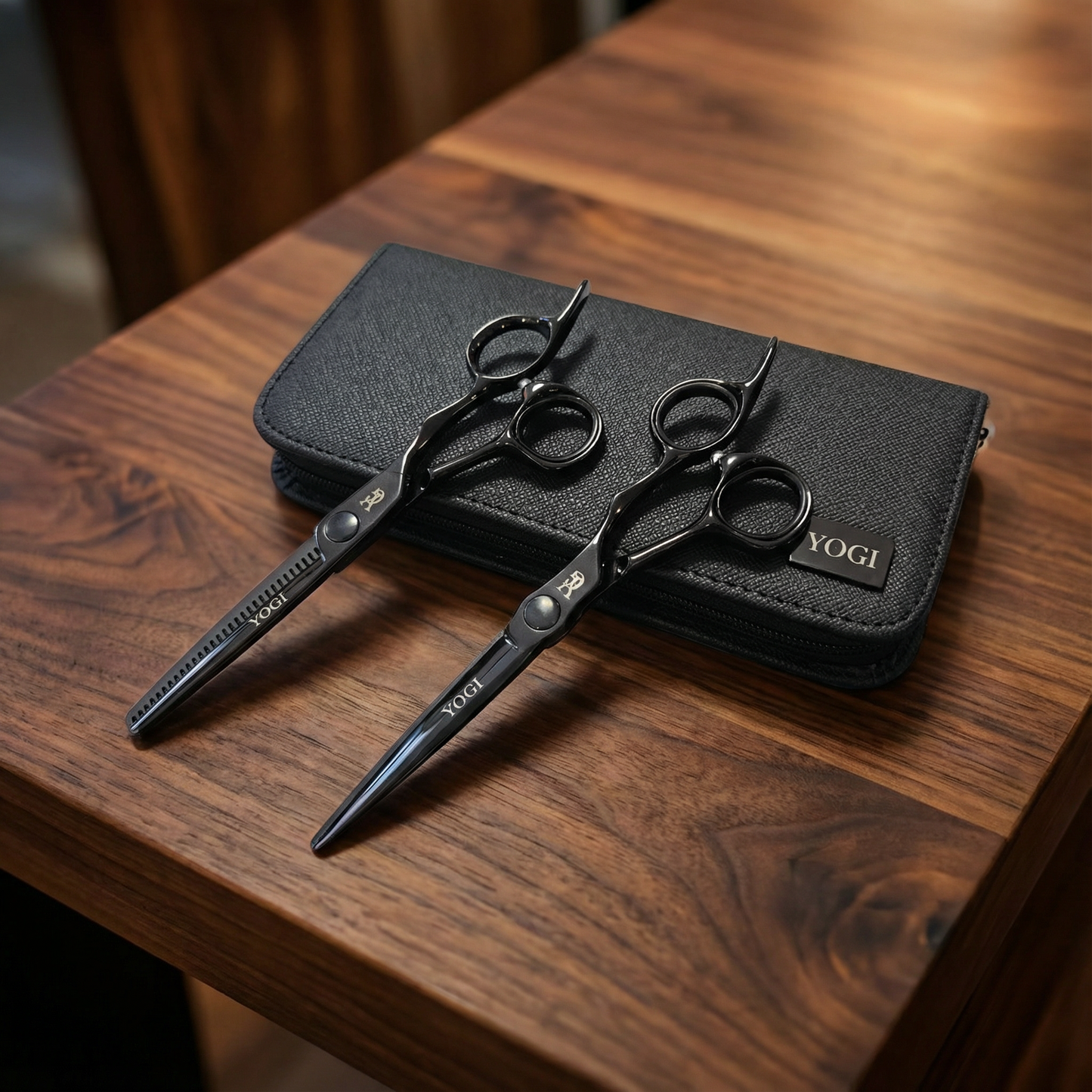 Kit ciseaux Yogi Vortex + Azure | Ciseaux Premium