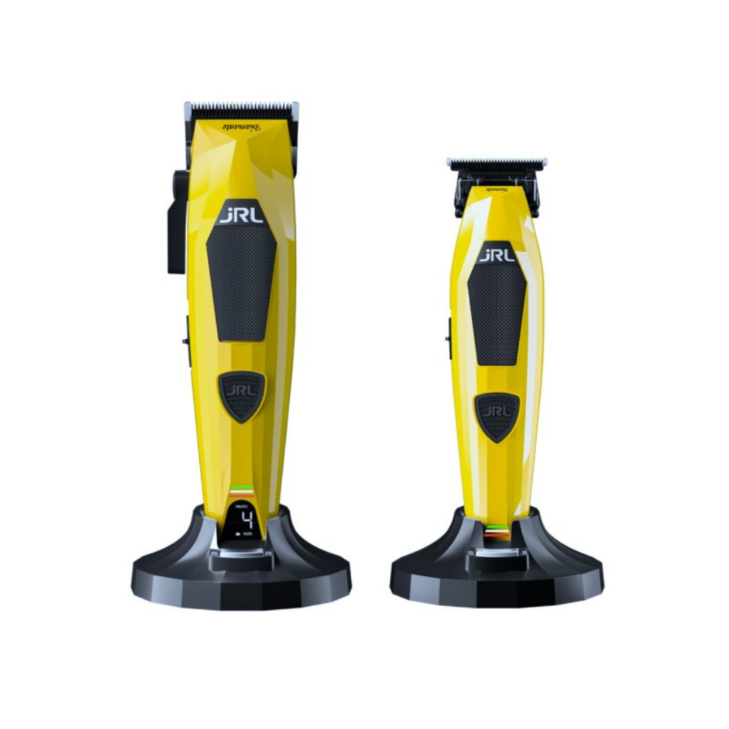 Tondeuses JRL Diamante Jaune sur socle