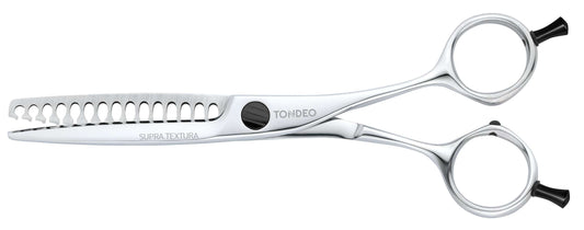 Ciseaux sculpteur Tondeo Supra Textura black 6 - Ciseaux-Premium®